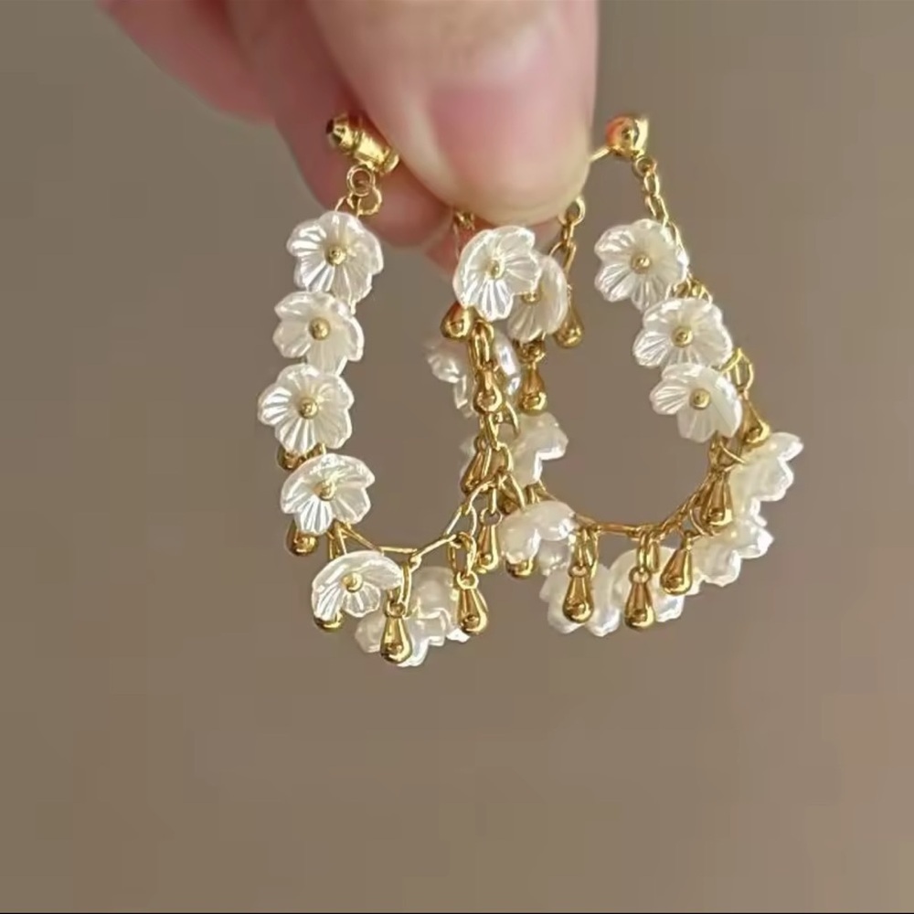 Pearl Jewelry Beautiful earrings - Picture 5 of 11